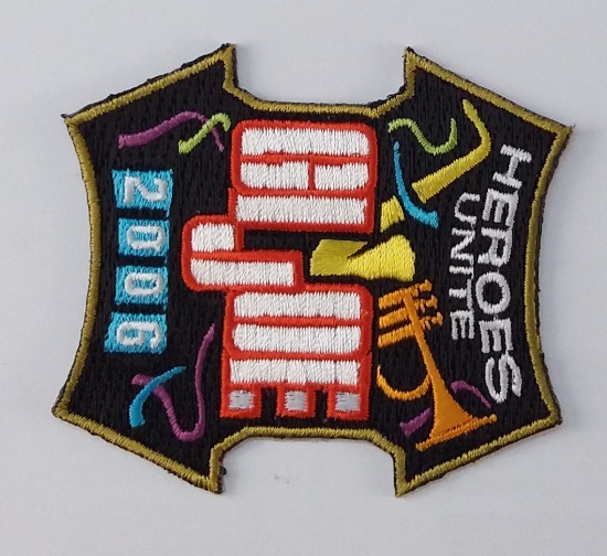 JoeCon 2006 Iron-On Embrodered Patch GI Joe Convention Souvenir