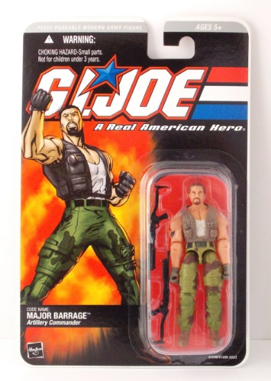 G.I. Joe Major Barrage DTC Exclusive Carded Figure