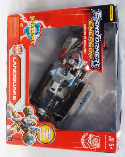 Landquake Energon Voyager Class Transformers Action Figure