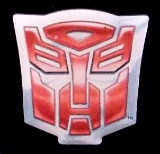 Botcon 2007 Transformers  Enameled Autobot Pin