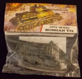 Airfix - OO Scale Russian T34 Medium Tank Bagged Model Kit