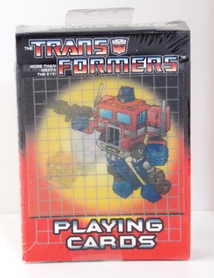 Transformers Playing Card Deck with Lenticular Cover