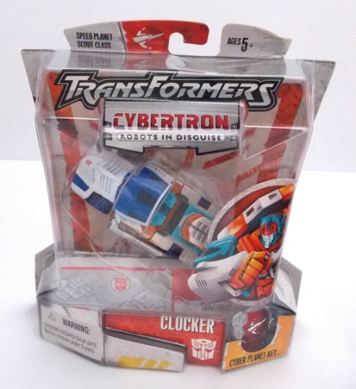 Clocker Cybertron Scout Class Transformers Action Figure