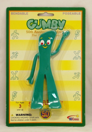 Gumby 50th Anniversary Bendable Figure
