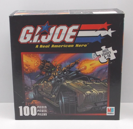 G.I. Joe 2002 Joe Vs. Cobra 100 Piece Brawler Puzzle Set