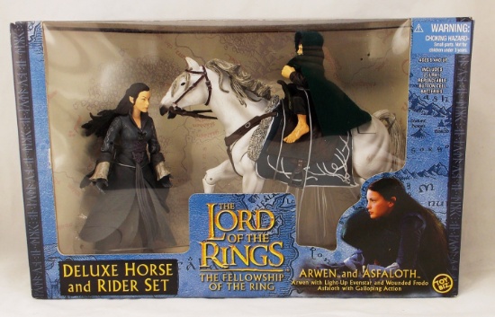Deluxe Horse And Rider Arwen & Asfaloth Lord of the Rings Boxed Action Figure set