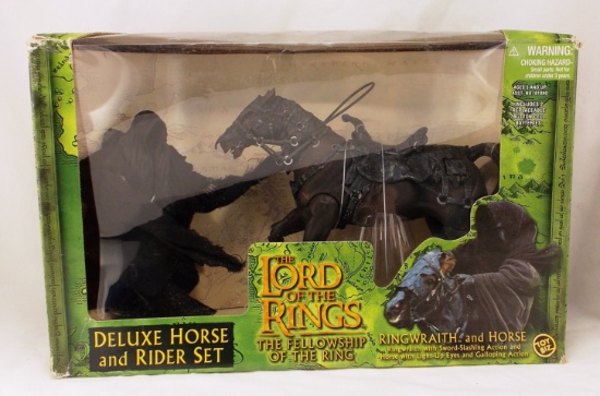 Deluxe Horse And Rider Ringwraith & Horse Lord of the Rings Boxed Action Figure set