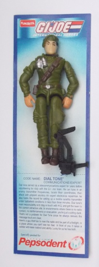 G.I. Joe Dial Tone Funskool Pepsodent Import Carded Figure