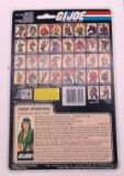Vintage Lady Jaye GI Joe Full Card Back w/ FileCard