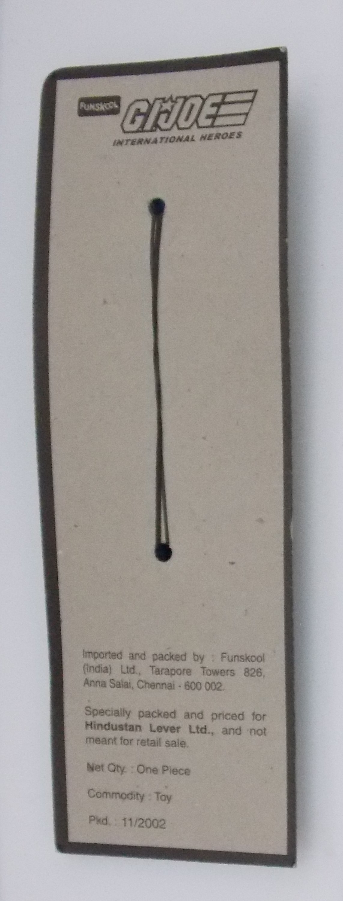 Joe Undertow Funskool Pepsodent Import Proxibid