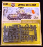 Airfix - HO/OO Scale Japanese Chi-Ha World War II Tank Carded Model Kit