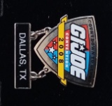 JoeCon 2008 Cloisonne Enameled GI Joe Convention Pin