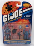 Cobra Commander / Laser Viper Commemorative GI Joe Action Carded Figure