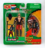 G.I. Joe Zartan Mission CD Spy Troops Single Carded Figure w/ Disc