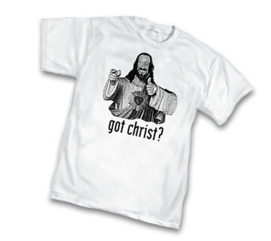 Dogma "Got Christ?" Buddy Christ  T-Shirt Size 2XL