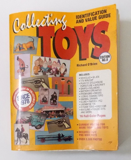 1997 Collecting Toys Price Guide Book by Richard O'Brien