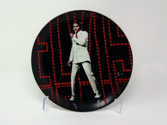 Elvis Presley Collectible Plate "If I Can Dream"