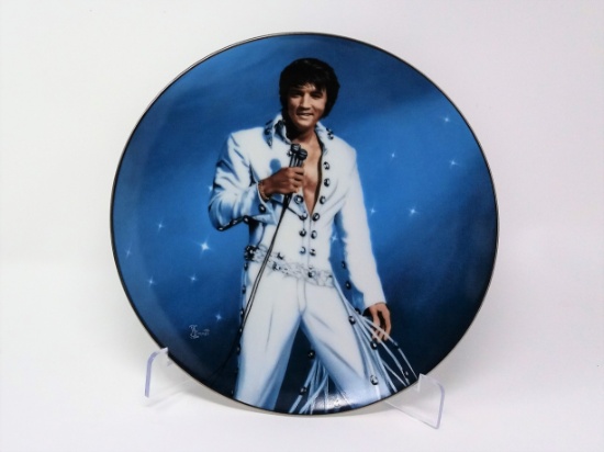 Elvis Presley Collectible Plate "King Of Las Vegas"