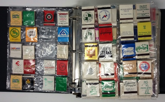 Collectible Matchbooks Large Assorted Lot