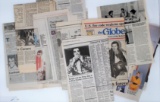 Elvis News Clippings & Ephemera Lot
