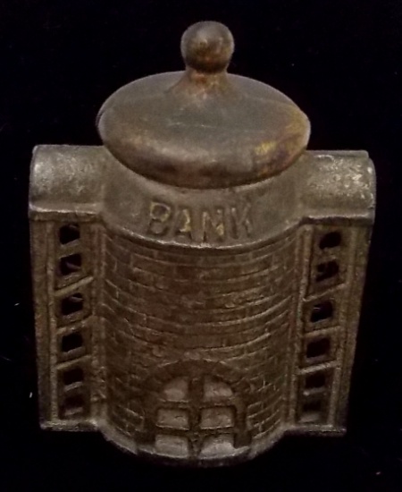 Older Cast Iron Coin Bank