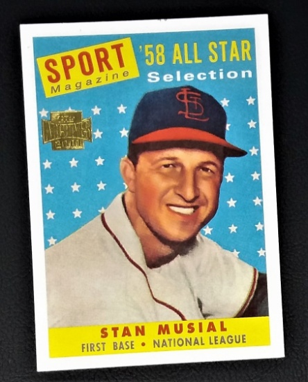 Topps Archives '58 All Star Stan Musial Baseball Card