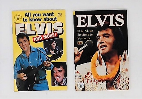 Lot of Elvis Presley Miniature Magazines