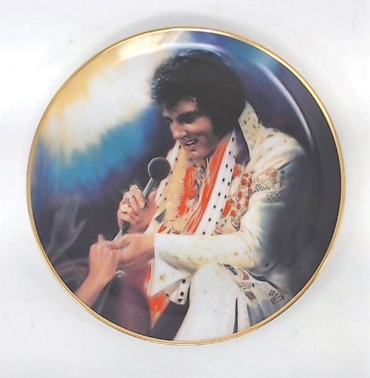 Elvis Presley Collectible Plate "Elvis Remembered: Loving You"