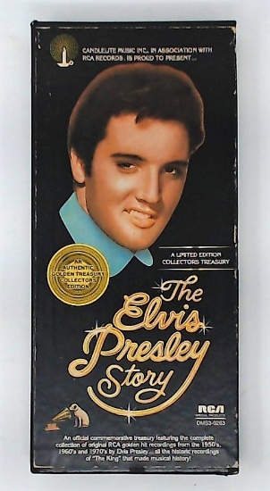 "The Elvis Presley Story" Limited Edition Collectors Treasury 3 8-Track Boxed Set