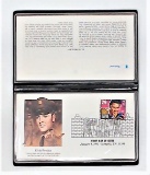 Lot of 5 Elvis Presley Commerative Stamp First-Day Covers on Collectible Envelopes
