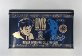 Elvis Gold Metallic Images Collector Cards Series 2Collectible Tin