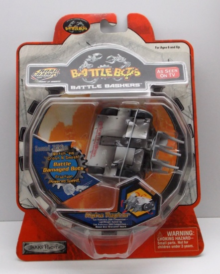 Battlebots Battle Damaged Alpha Raptor Second Edition Battle Bashers Action Figure