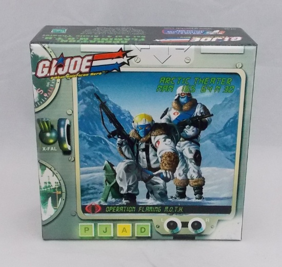 Flaming M.O.T.H.  Arctic Theater G.I. Joe Collector's Club Display Box