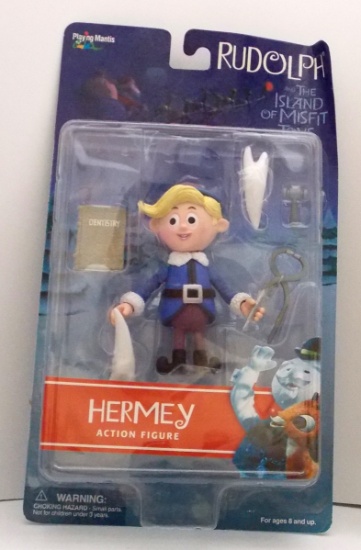 Hermey The Elf Rudolph & The Island of Misfit Toys Action Figure