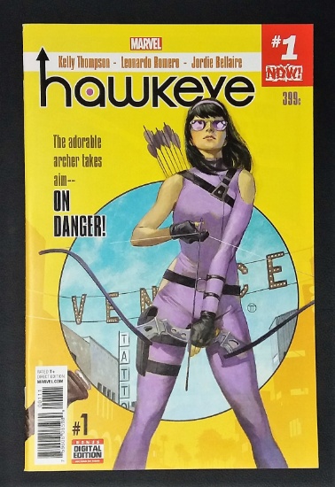 Hawkeye, Vol. 5 #1A (Regular Julian Totino Tedesco Cover)