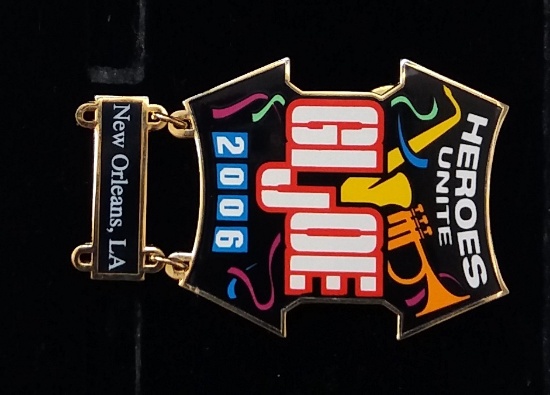 JoeCon 2006 Cloisonne Enameled GI Joe Convention Pin