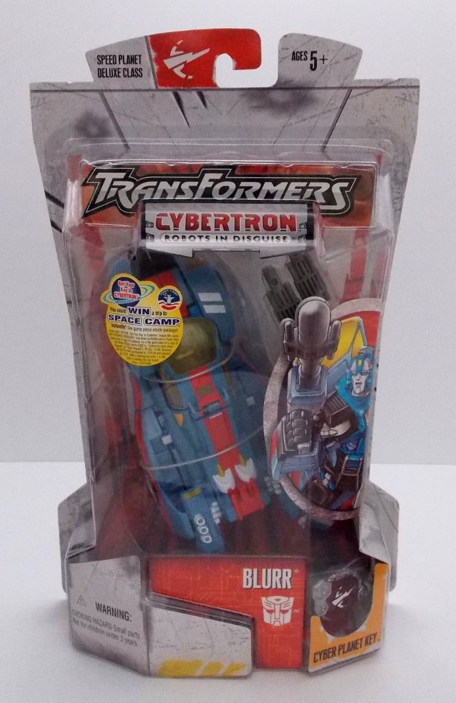 Blurr Cybertron Deluxe Class Transformers Action Figure