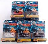 Road Champs WWE Wrestling 1:64 Diecast Attitude Racers Cars - Set of 5