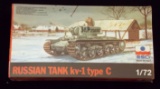 ESCI 1/72 Scale Russian Tank kv-1 type C