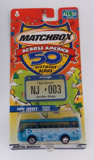 Matchbox Across America New Jersey 50th Anniversary Die Cast Vehicle