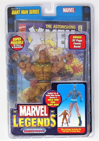 Age of Apocalypse Sabretooth Marvel Legends Super-Articulated Action Figure Toy