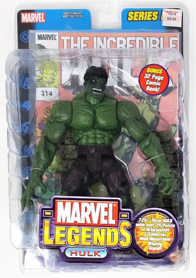 Hulk Marvel Legends Super-Articulated Action Figure Toy