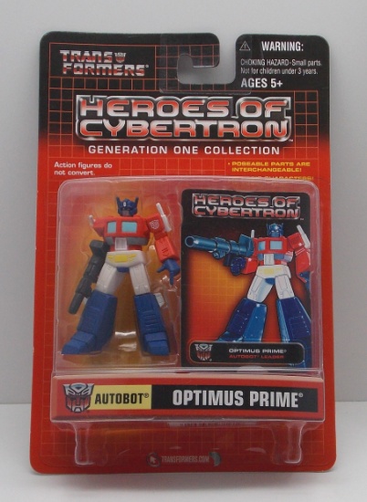 Transformers Optimus Prime Heroes of Cybertron Poseable Mini PVC Figure