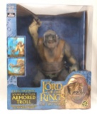Armored Troll Deluxe Poseable Boxed Lord of the Rings Action Figure Toy