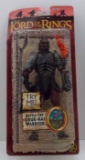 Battle Cry Uruk Hai Warrior Carded Lord of the Rings Action Figure Toy