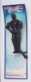 G.I. Joe Snake Eyes Funskool Pepsodent Import Carded Figure