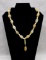 Necklace w/ Stones & Beads