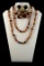 Chunky Beaded Necklace & Earring Set