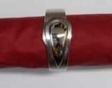 Metallic Hinged Bracelet
