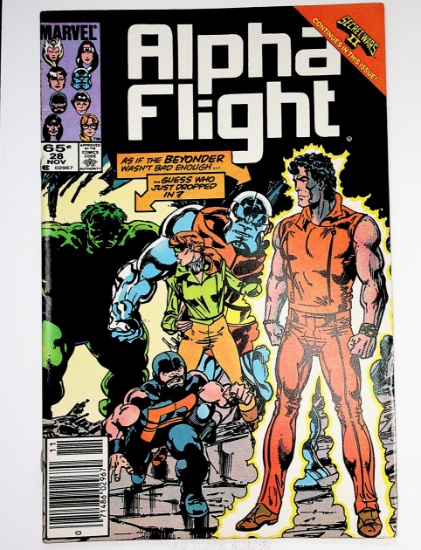 Alpha Flight, Vol. 1 #28 (First Printing)